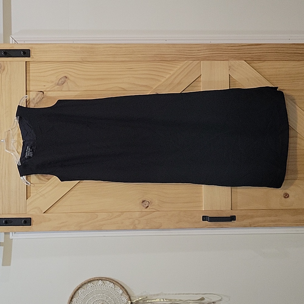 Cynthia Howie for Maggie Boutique | Black Maxi Dress w/ Side Slits | 6